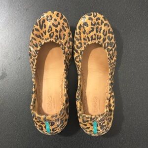 Tieks Leopard Print Ballet Flats
